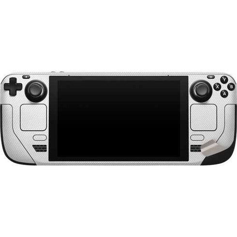 NFL Jacksonville Jaguars White Striped Steam Deck Handheld Gaming Computer Skin